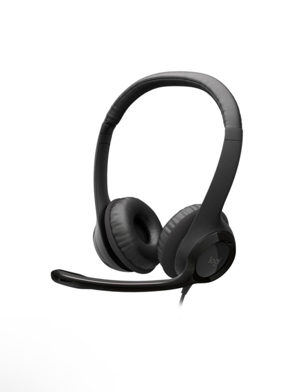 *Brand New* Logitech H390 USB Black Wired Headset